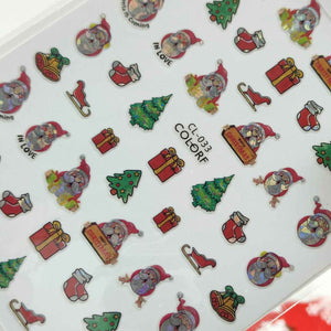 Adesivi Natale CL 033