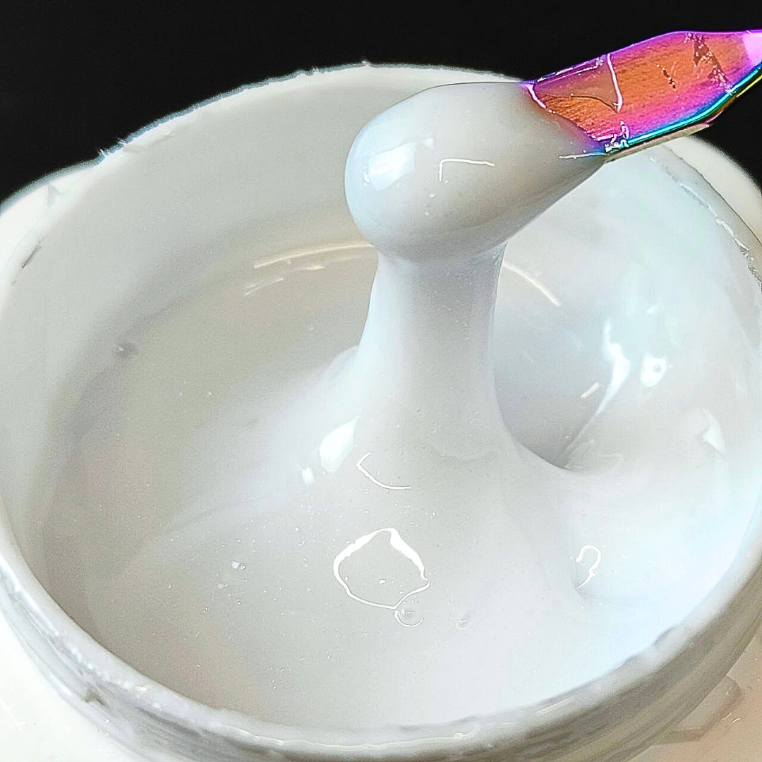 Nail Builder Gel 068 Bianco Glitter