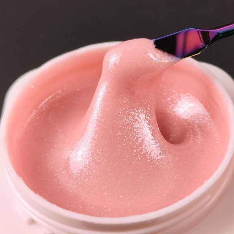 Nail Builder Gel 107 Albicocca Glitter