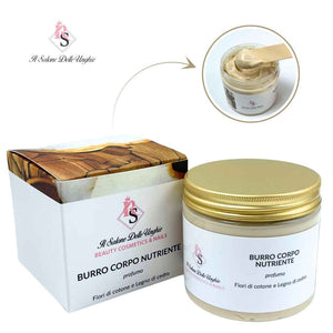 BURRO CORPO fiori di cotone e legno di cedro