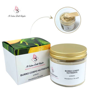 BURRO CORPO mandarino e te verde