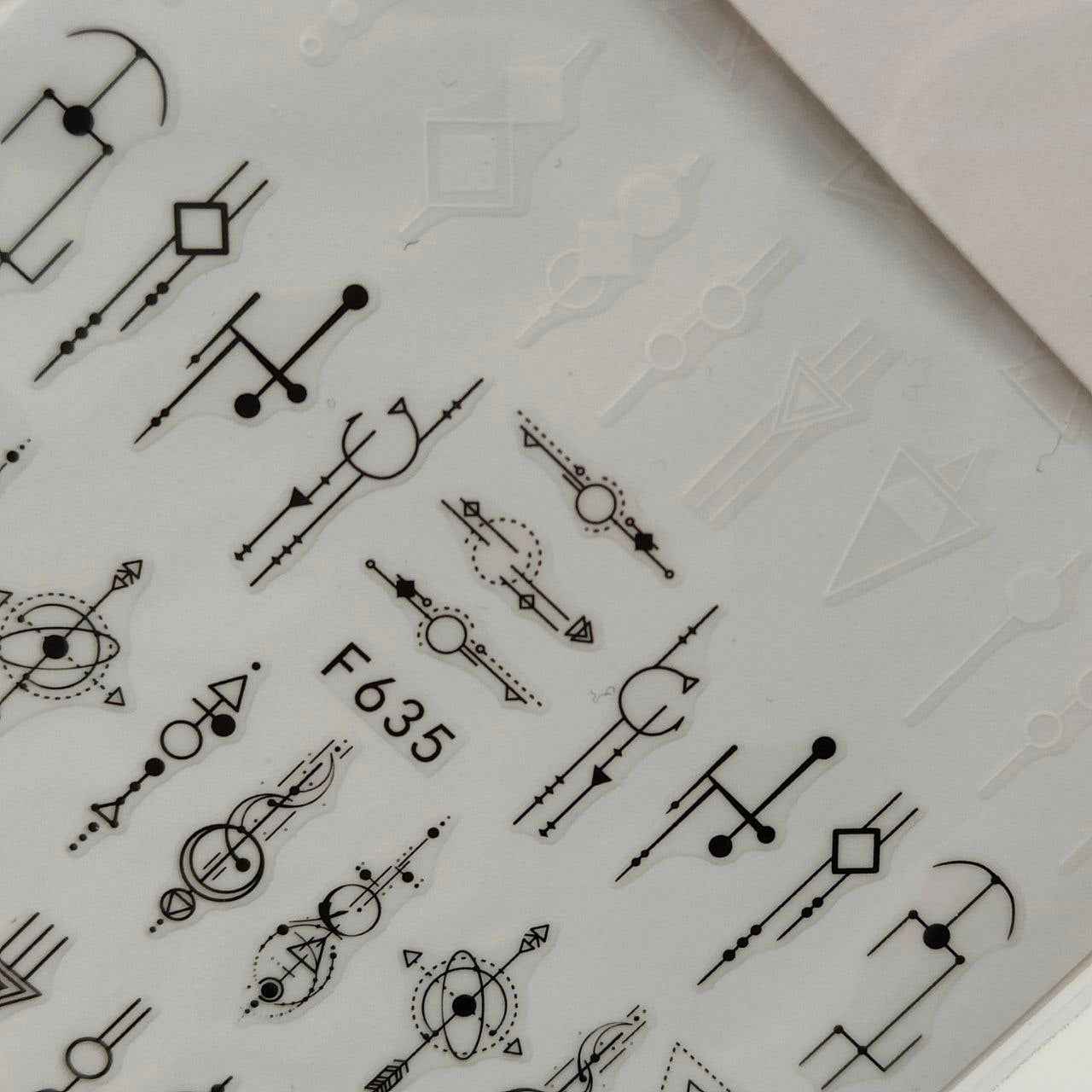 STICKER GEOMETRICO F635