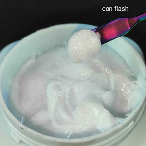 Creamy Gel 070 Bianco Latte Glitter