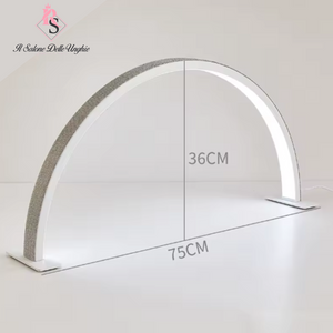 Lampada Led Ad Arco Bianco Glitter - Il Salone Delle Unghie
