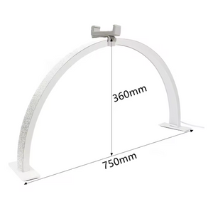 Lampada Led Ad Arco Bianco Glitter - Il Salone Delle Unghie