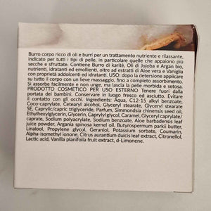 BURRO CORPO fiori di cotone e legno di cedro