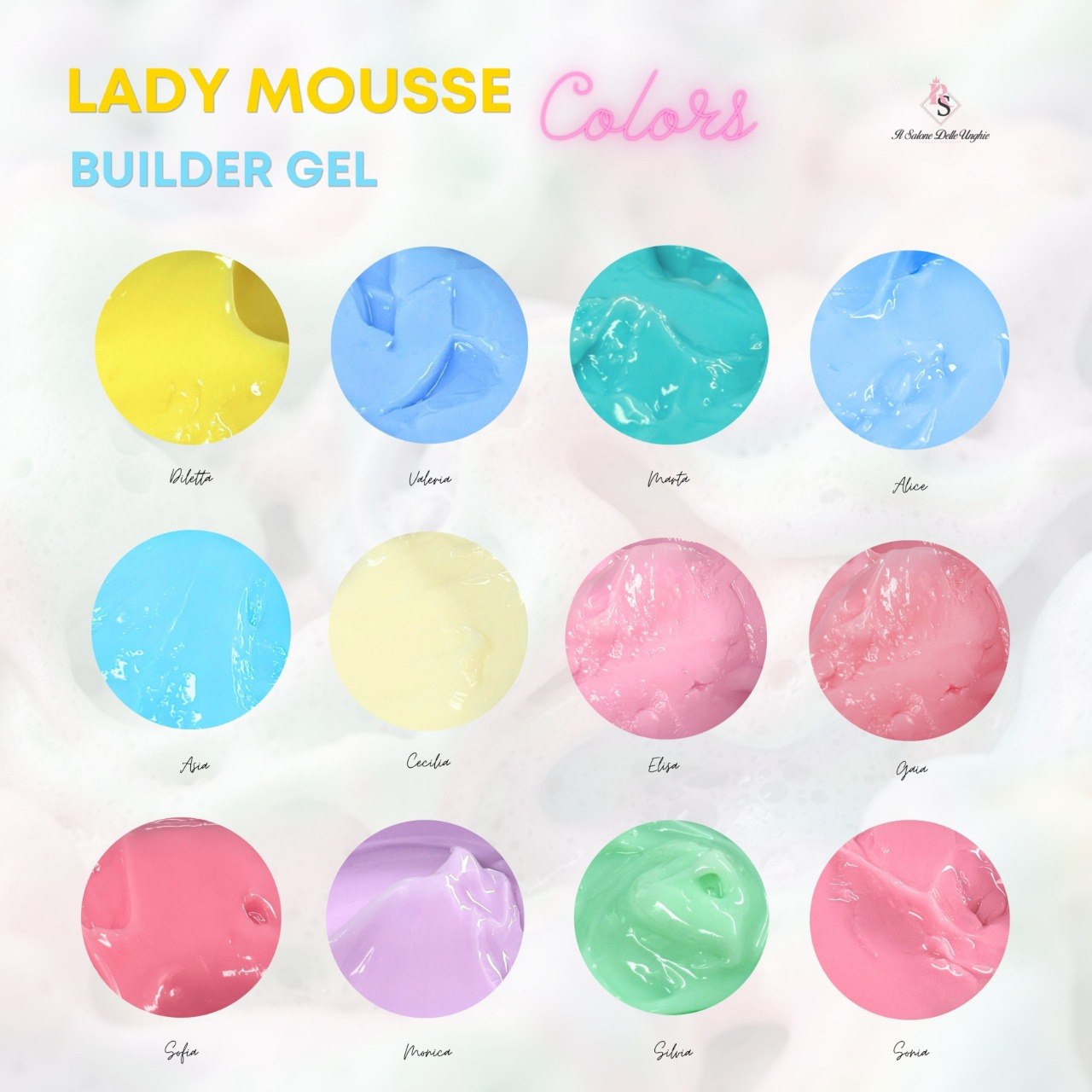 Builder Gel Mousse Colors Lady Diletta