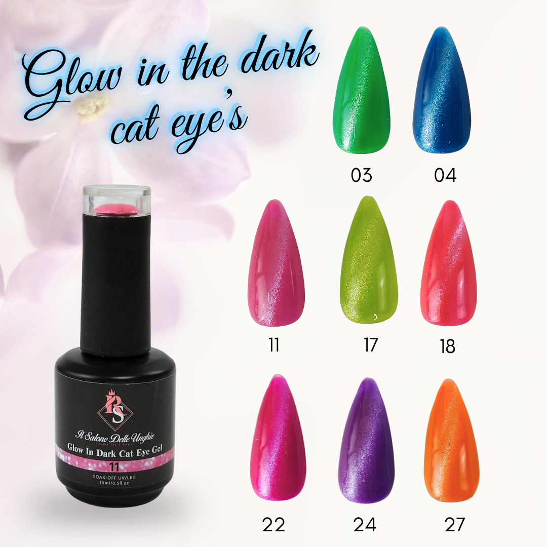 Gel Color Cat Eye's 27 Glow In The Dark - Il Salone Delle Unghie