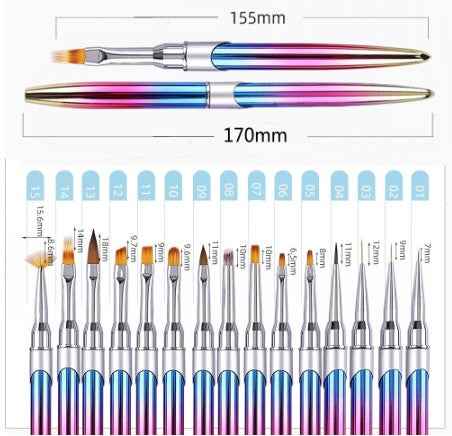 NAIL ART KOLINSKY #8