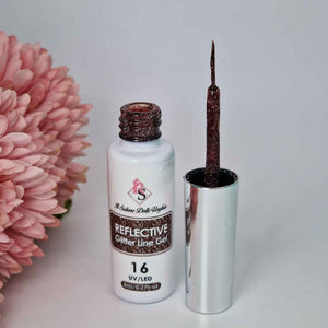 Reflective 16 Glitter Line Gel 8ml