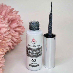 Reflective 02 Glitter Line Gel 8ml