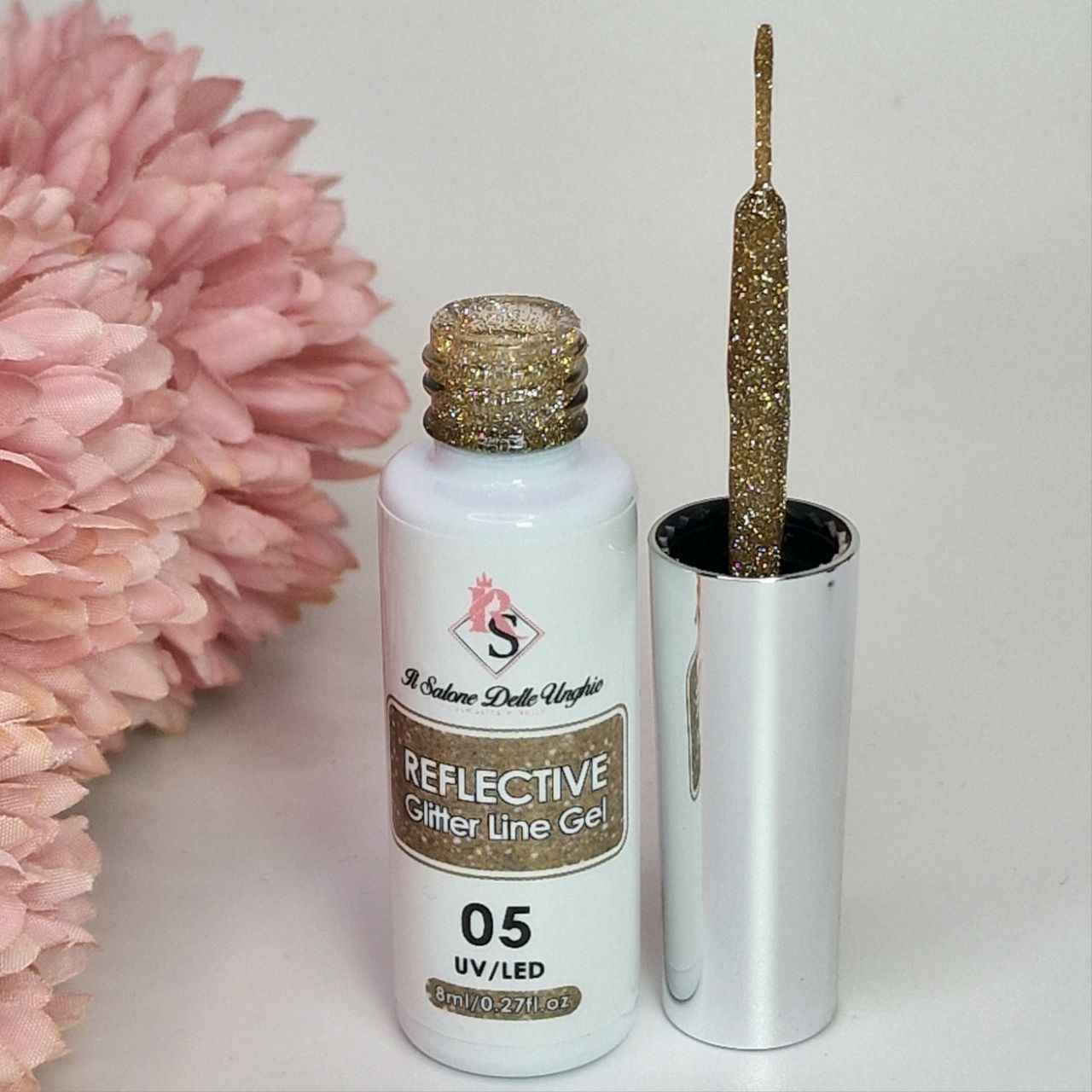 Reflective 05 Glitter Line Gel 8ml