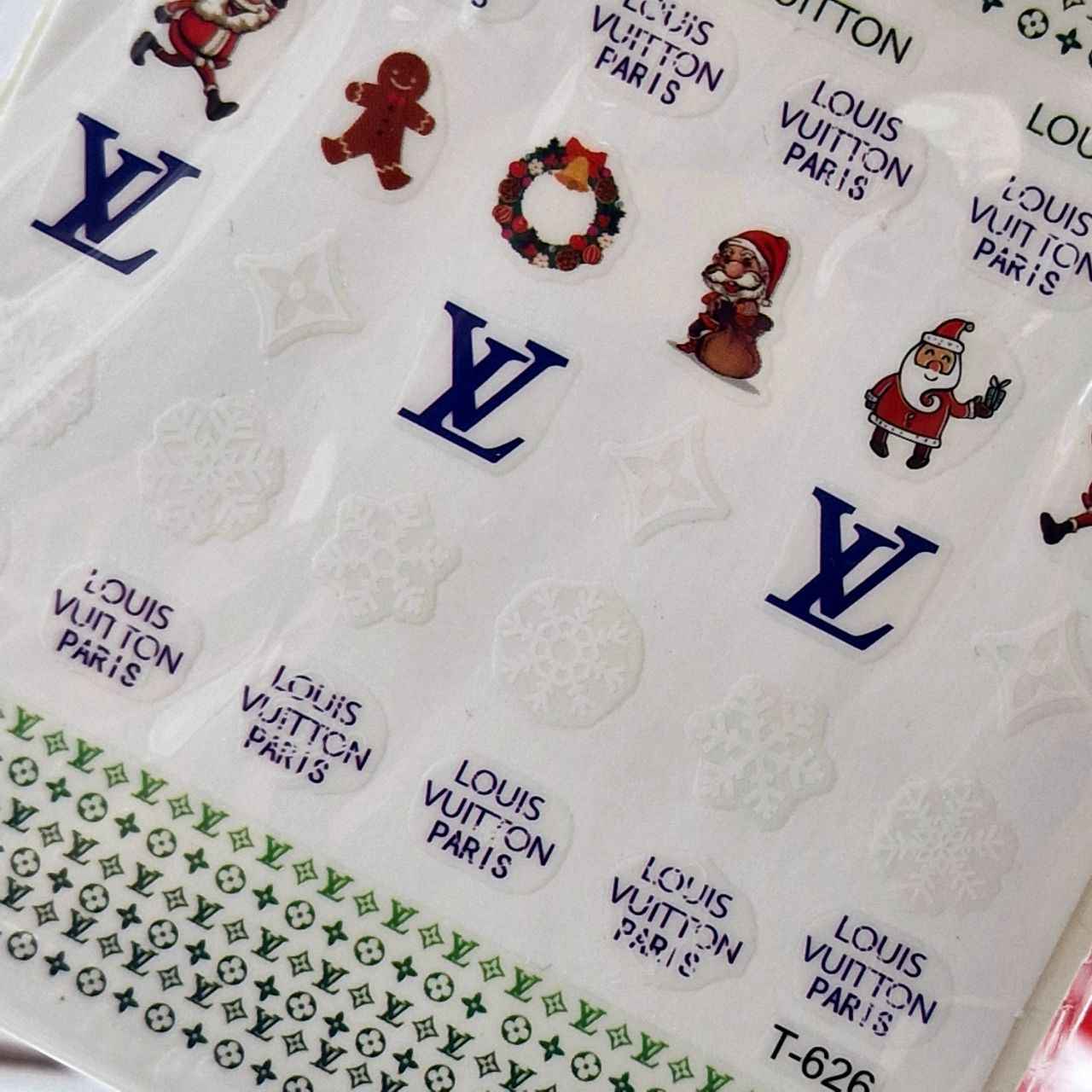 Adesivi Firme Natale T626