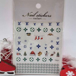 Adesivi Firme Natale T627