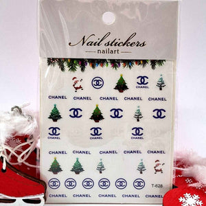 Adesivi Firme Natale T628