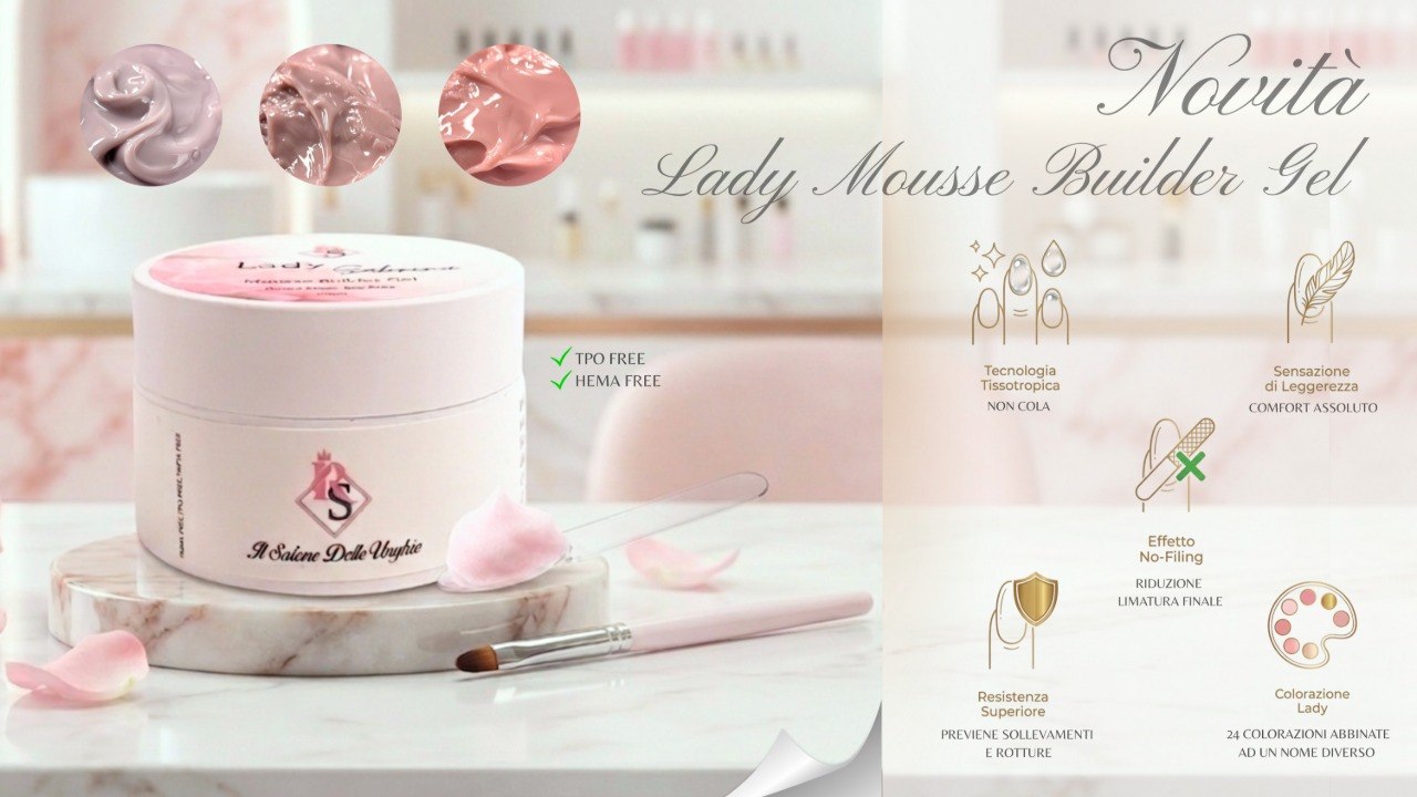 Builder Gel Mousse Lady: Nuovi Arrivi per Unghie Perfette | Il Salone Delle Unghie