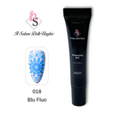 Stamping Gel Paint 018 Blu Fluo - Il Salone Delle Unghie