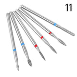 SET 6 PUNTE FRESA n.11 manicure