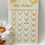 Sticker French 1929 Arancione