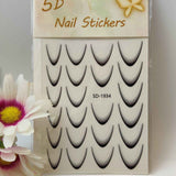 Sticker French 1934 Nero