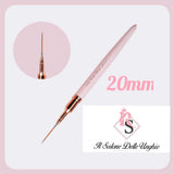 PENNELLO NAIL ART LINER 20mm rosa - Il Salone Delle Unghie