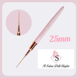 PENNELLO NAIL ART LINER 25mm rosa - Il Salone Delle Unghie