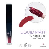 Matte Liquid Lipstick 27 Metallic - Il Salone Delle Unghie