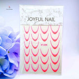 Sticker French St-2306 fucsia fluo