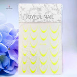 Sticker French St-2306 Giallo Fluo