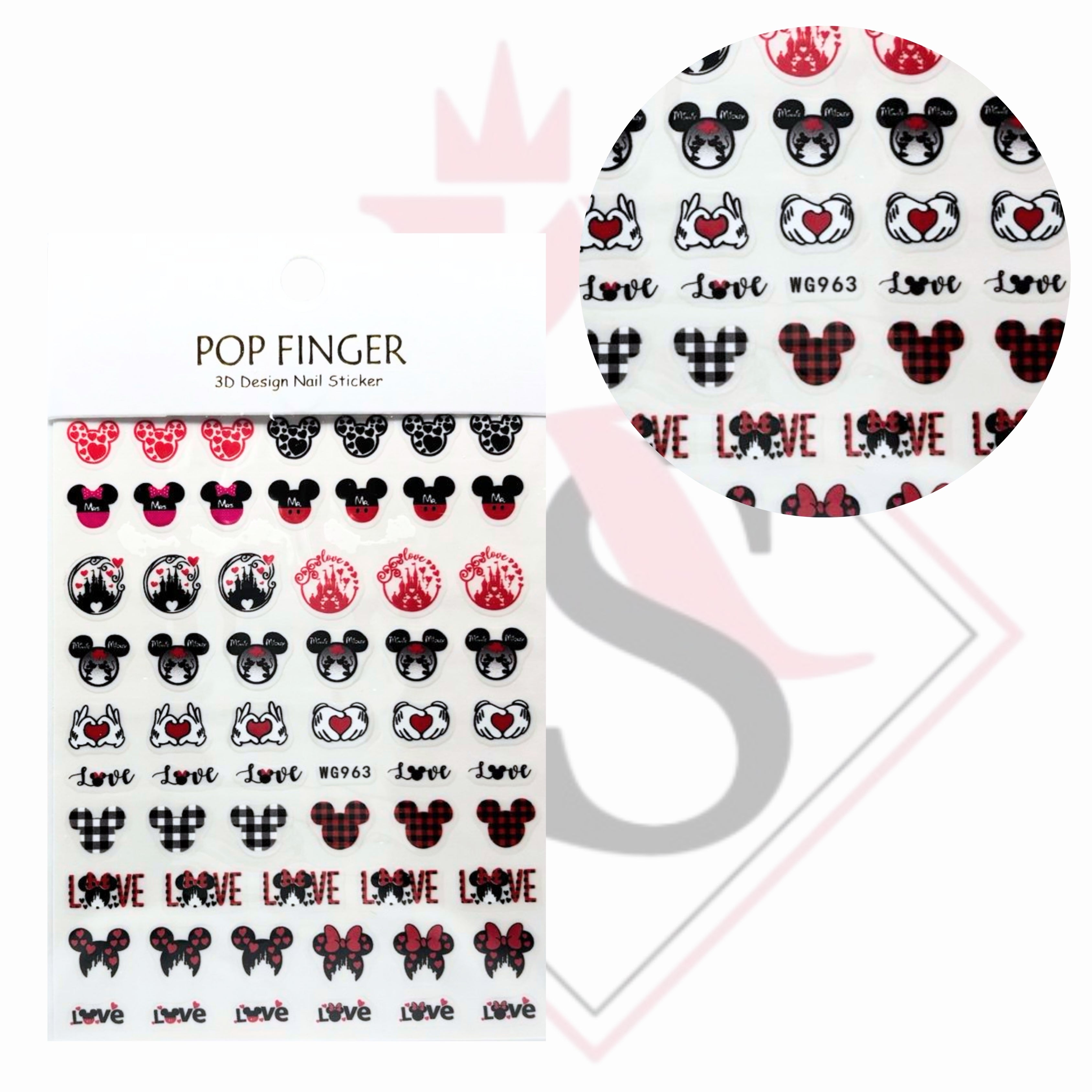 Adesivi Topolino WG963