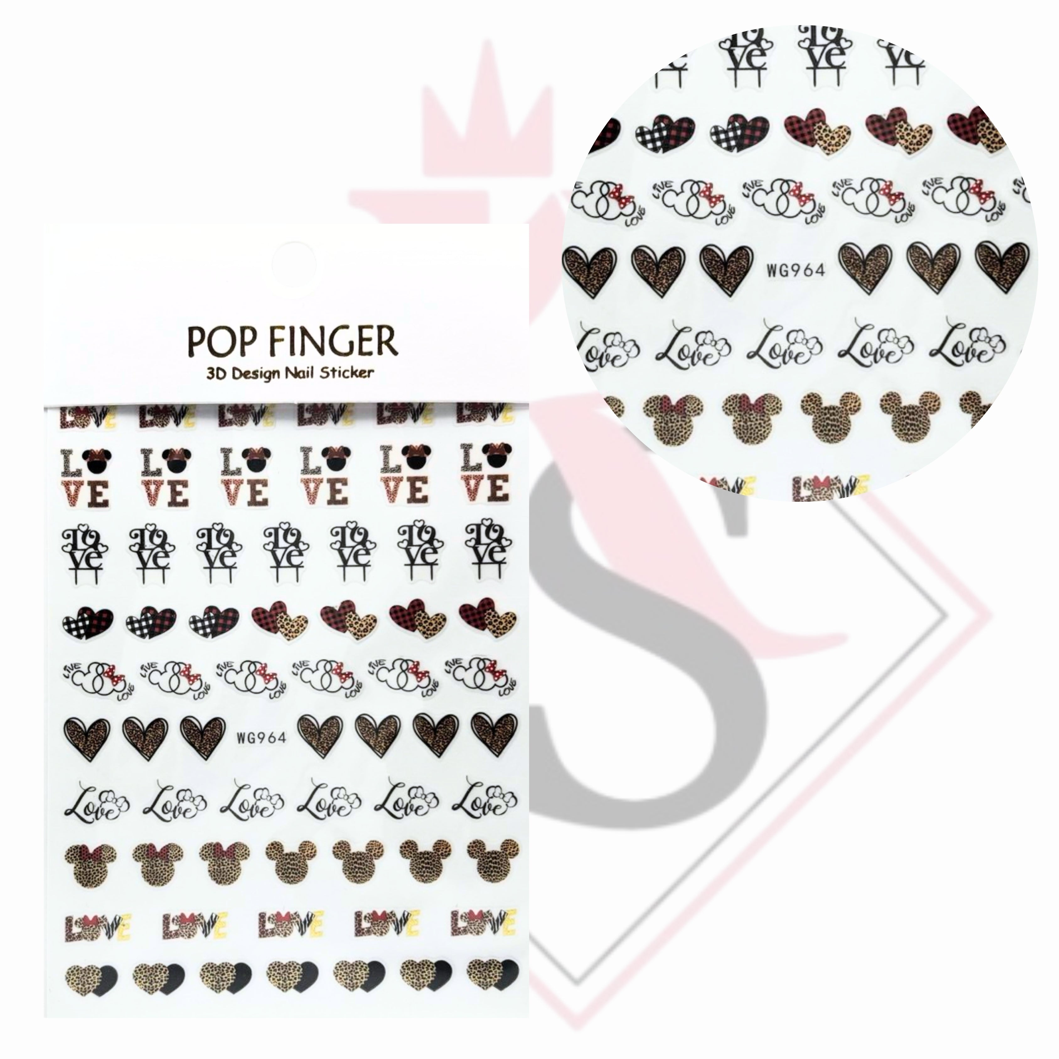 Adesivi Topolino WG964