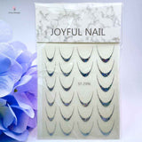 Sticker French St-2306 Argento Multicolor