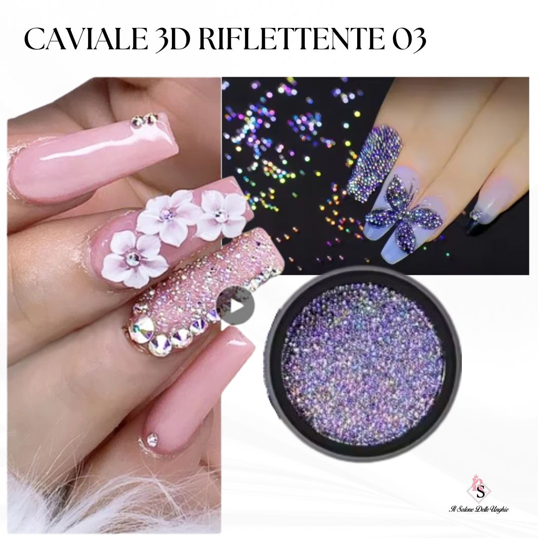 CAVIALE 3D RIFLETTENTE 03