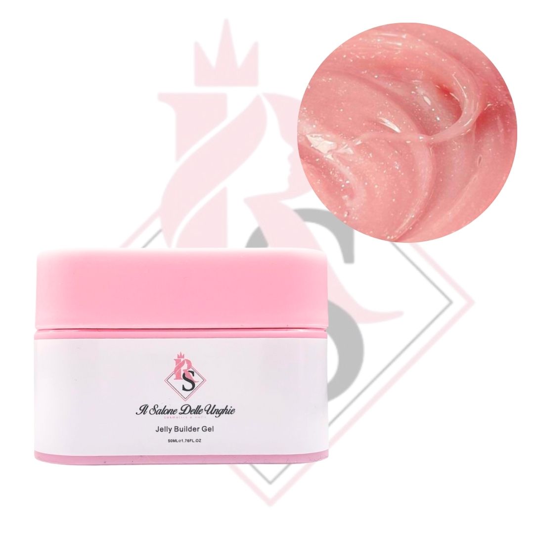 Jelly Gel 061 Cover Glitter - Costruttore Per Unghie