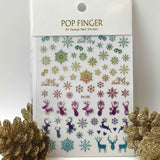 Sticker Natale Me188 Multicolor