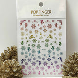 Sticker Natale Me191 Multicolor