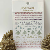 Sticker Natale Me192 Multicolor