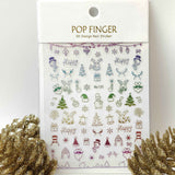 Sticker Natale Me195 Multicolor