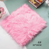 TAPPETO PELO rosa
