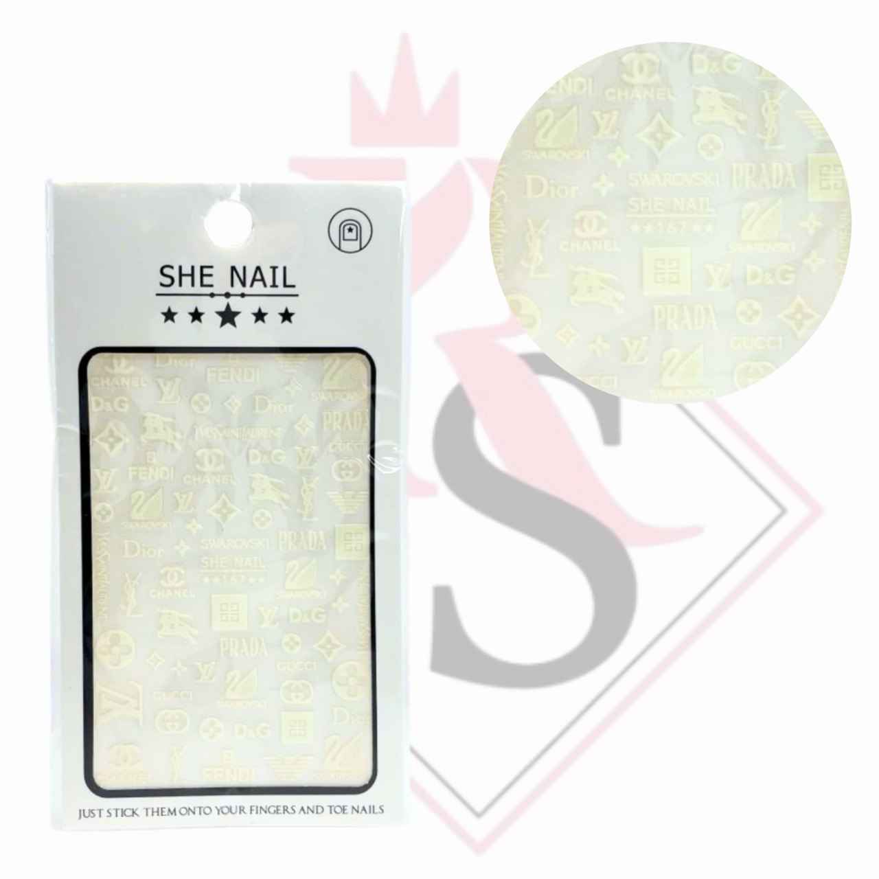 Sticker Firme 167 Bianco