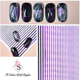 ADESIVI RIGHE VIOLA