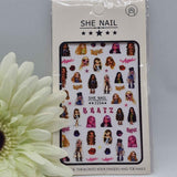 Adesivi Cartoni 225 Bratz