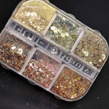 Glitter Paillettes 04 set da 6