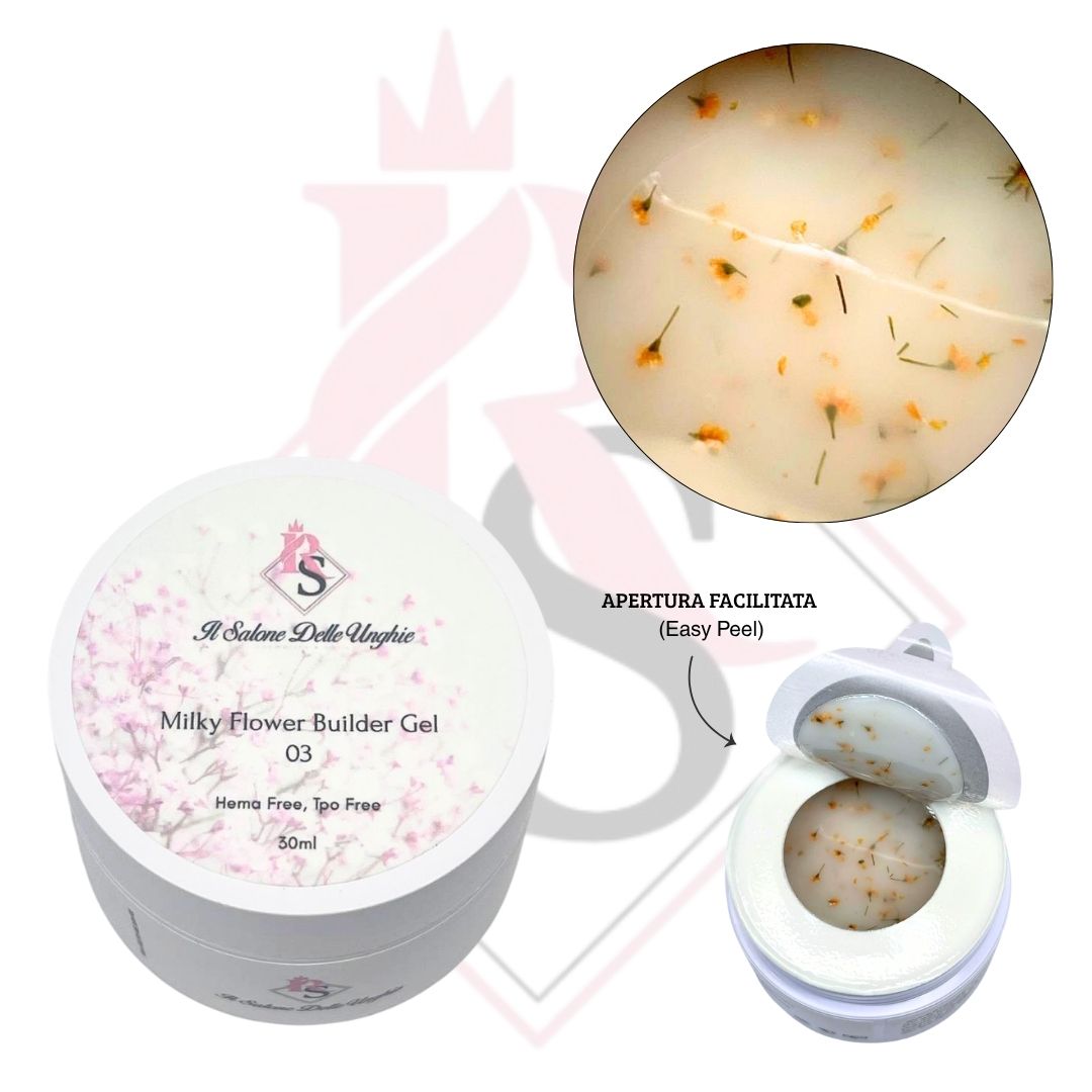 Milky Flower Builder Gel 03
