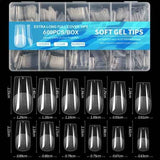 MINI SOFT GEL TIPS AZZURRE