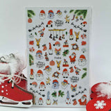 Adesivi Natale F686