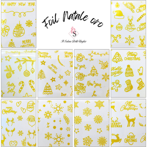foil natale oro