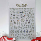 Sticker Natale Me 180 Argento