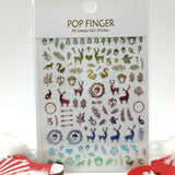 Sticker Natale Me 180 Multicolor
