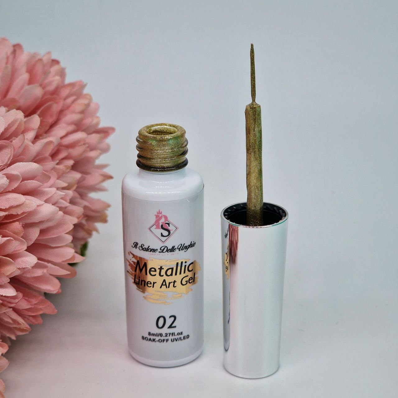 Metallic Liner Art Gel 02